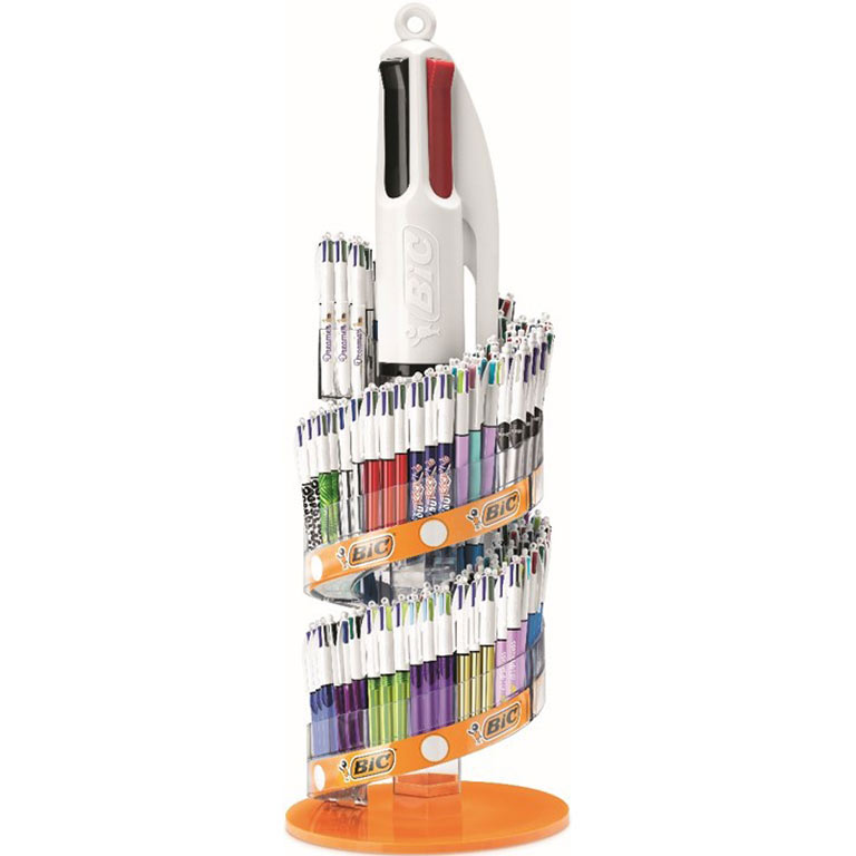 PERMANENT COUNTER DISPLAY: BIC® 4 COLOURS® x198